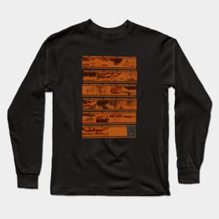 35mm Negatives (color) Long Sleeve T-Shirt